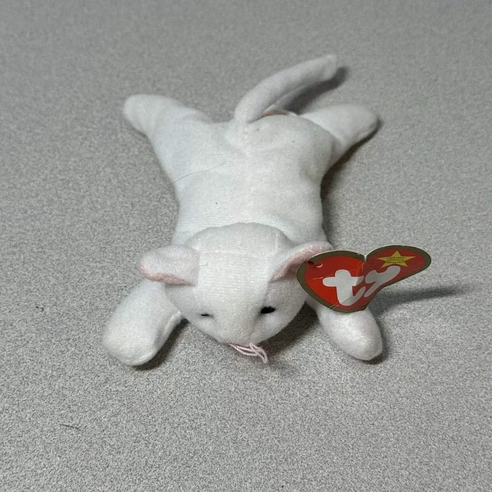Ty Beanie Baby Flip the Cat With Tags 1999 - With Tag errors -‎ NEW